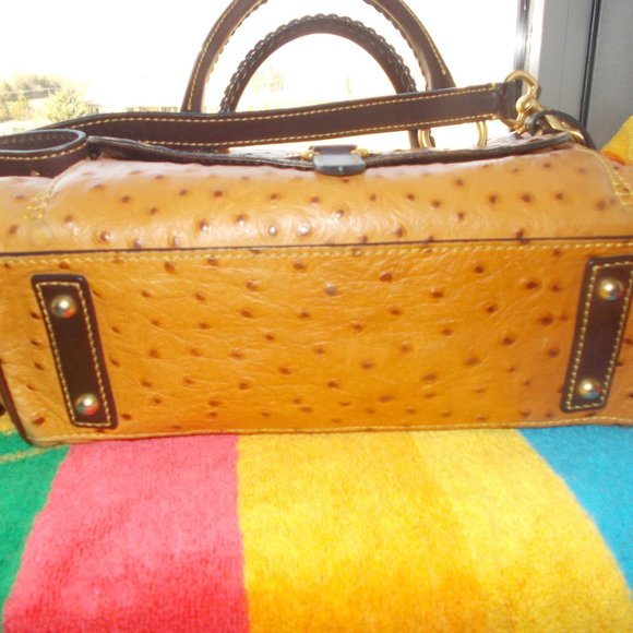 Dooney & Bourke Ostrich Handbag - Picture 7 of 11